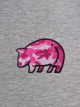 Load image into Gallery viewer, Pig Grey T-Shirt